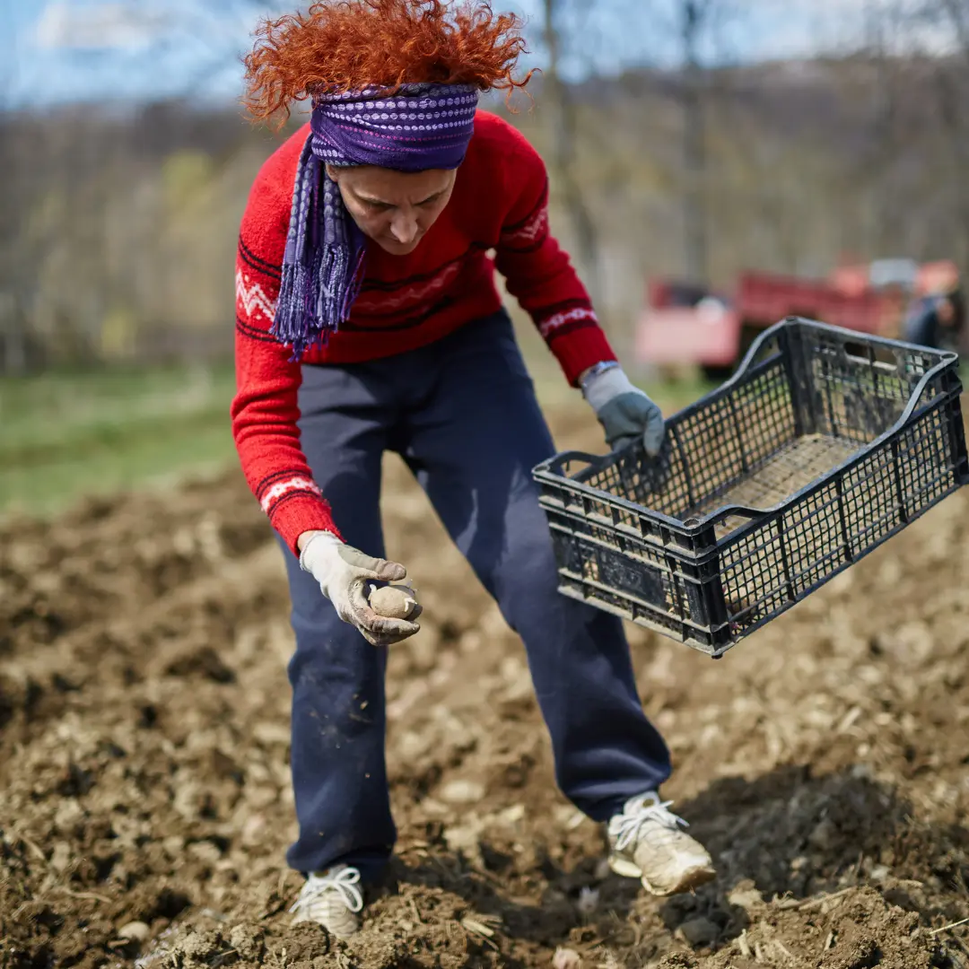 mujer agricultora